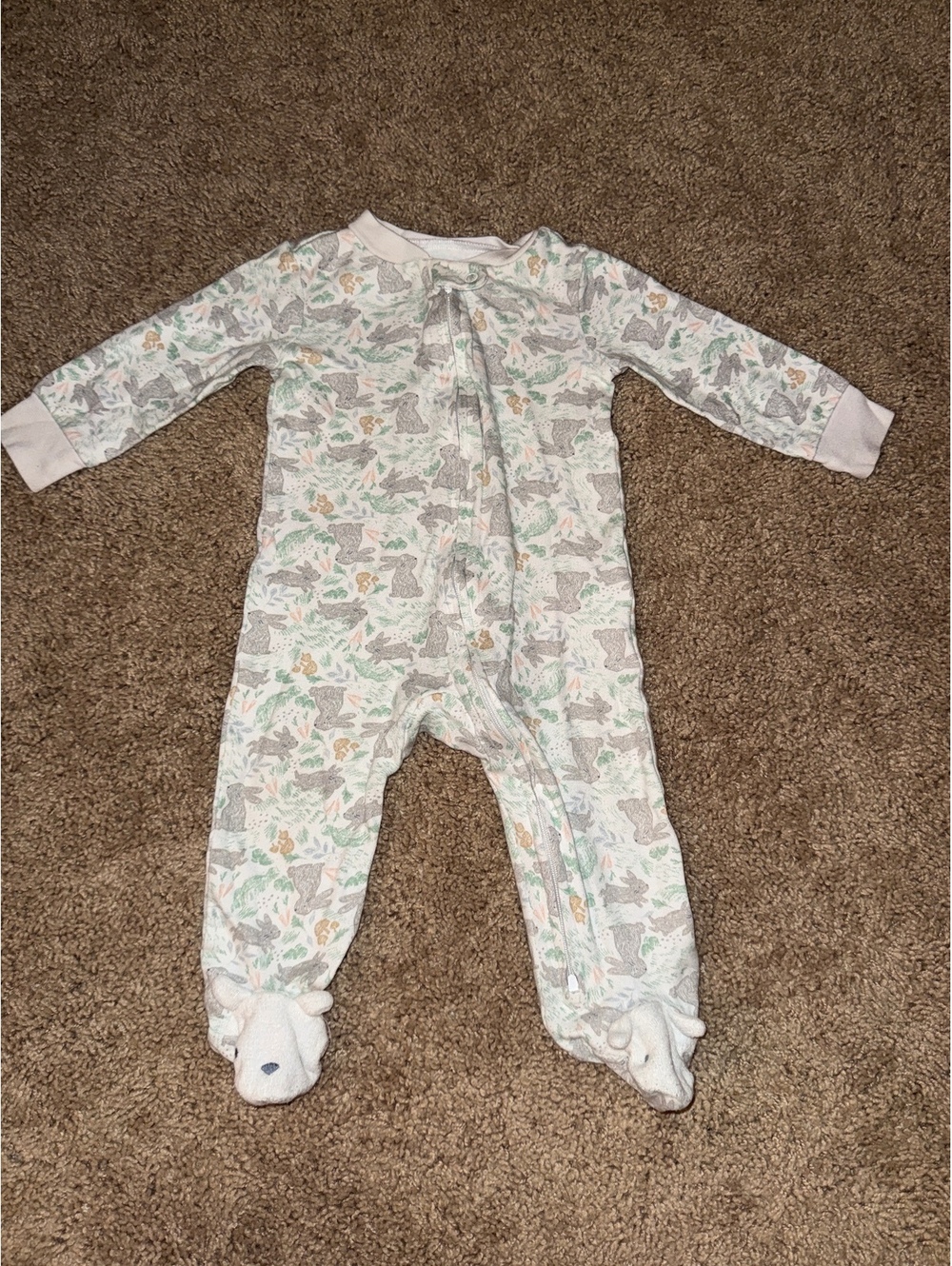 Carter's Child of Mine Baby Sleeper Footed Pajamas 6-9 Months